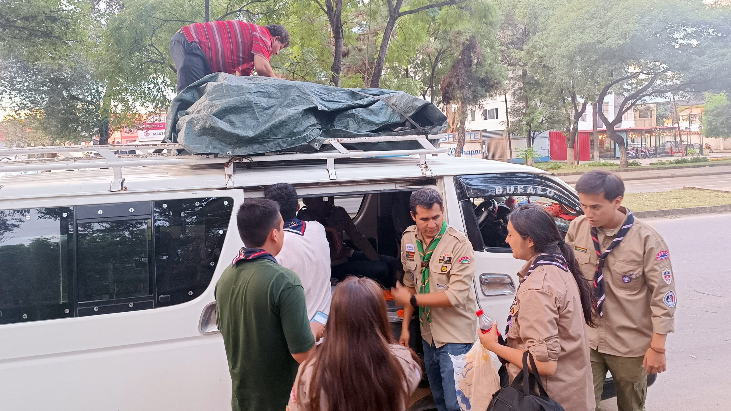 Bolivien Pfadfinderaktion